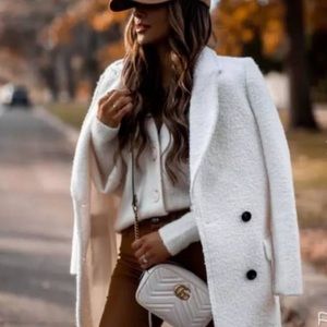 Item will be removed by 12/18 if not purchased. Express Sherpa coat